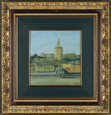 Редько Климент Николаевич.  В автомобиле